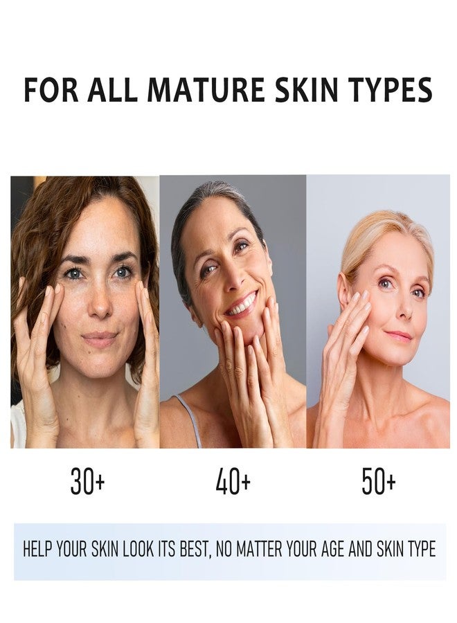 Grospe Retinol Moisturizer With Collagen & Hyaluronic Acid, Collagen Face Cream for Tightening and Firming, Anti Wrinkle Face Cream for Women and Men for Fine Lines and Dryness - All Skin Types 1.7 Fl Oz - Image 2